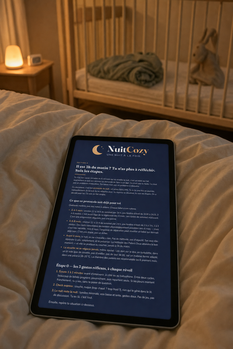 3h du matin : le plan ouvert sur la tablette, la nuit agitée qui se termine